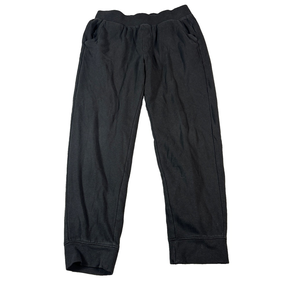 Athletic Works Boys Jogger Pants Size 14-16 XL Black Pockets Regular Fit